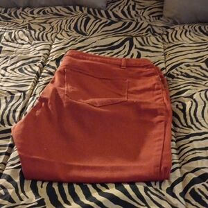 Women Rust Pants